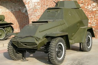 Бронеавтомобиль "БА-64", реплика